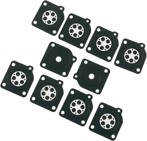 10 قطعة A015010 A015047 المكربن ​​قياس غشاء الحجاب الحاجز يناسب فرش القواطع C1U RB C1Q منظماته in Saudi Arabia