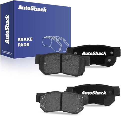 مجموعة وسادات الفرامل الخلفية من السيراميك من AutoShack لاستبدال 2007-2010 Hyundai Elantra 2001-2010 Kia Optima 2005-2010 Kia Sportage 4-PC in Saudi Arabia