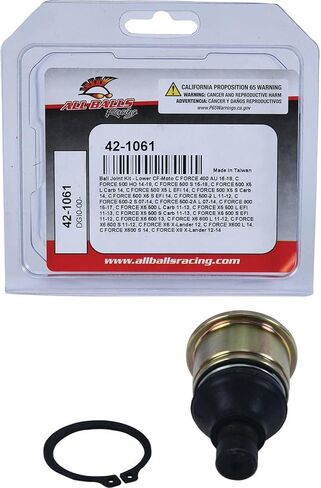 مجموعة وصلات كروية جديدة من All Balls Racing (42-1061) متوافقة مع/بديلة لـ CF-Moto C FORCE 400 AU 2016-2018، C FORCE 500 X5 L Carb 2014، C FORCE X5 500 L EFI 2011-2013، متعددة in Saudi Arabia