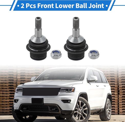 2 Pcs Front Lower Ball Joints for Jeep Grand Cherokee 2011-2021 Suspension Ball Joint Kit No.K500372/K500416/68069648AB in Saudi Arabia