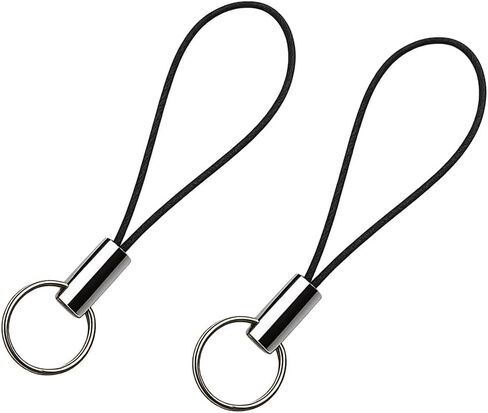 2PCS Car Key Chain, Vehicle Lanyard Keychain Strap with Loop, Wrist Automotive Keyring Accessories, Universal Fit in Saudi Arabia