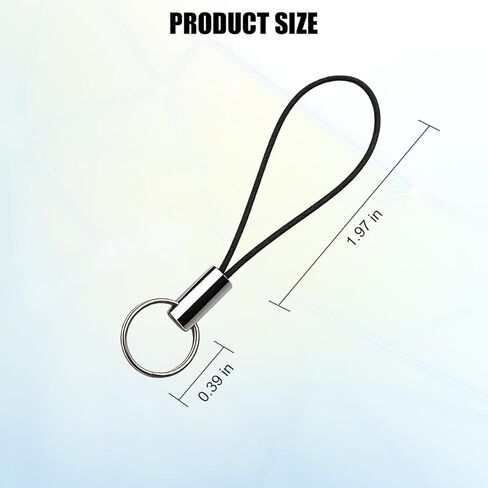 2PCS Car Key Chain, Vehicle Lanyard Keychain Strap with Loop, Wrist Automotive Keyring Accessories, Universal Fit in Saudi Arabia