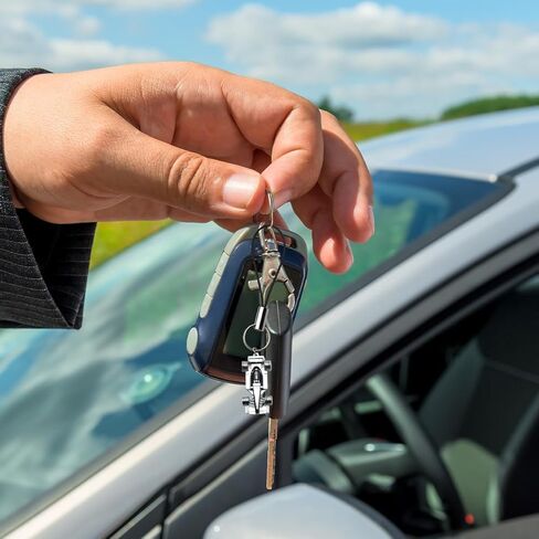 2PCS Car Key Chain, Vehicle Lanyard Keychain Strap with Loop, Wrist Automotive Keyring Accessories, Universal Fit in Saudi Arabia