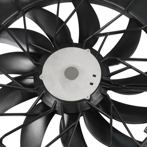 1645000093 Radiator Cooling Fan Assembly Compatible with GL320 GL350 GL500 GL550 ML320 ML350 ML550 2007-2012 3.0L 5.5L V6 V8 2125000493 674-50224 in Saudi Arabia