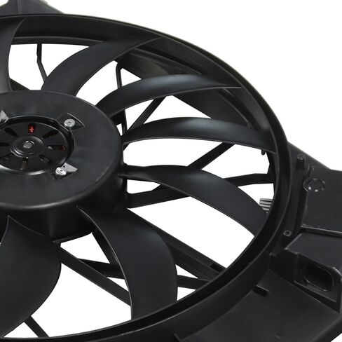 1645000093 Radiator Cooling Fan Assembly Compatible with GL320 GL350 GL500 GL550 ML320 ML350 ML550 2007-2012 3.0L 5.5L V6 V8 2125000493 674-50224 in Saudi Arabia