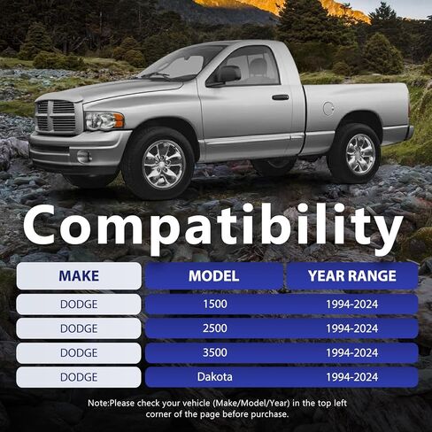 Sway Bar Bushings K7383, Stabilizer Link Sway Bar End Bushings Kits Compatible With Dodge Dakota Ram 1500 2500 3500 Durango Chrysler Aspen 33 or 34mm in Saudi Arabia