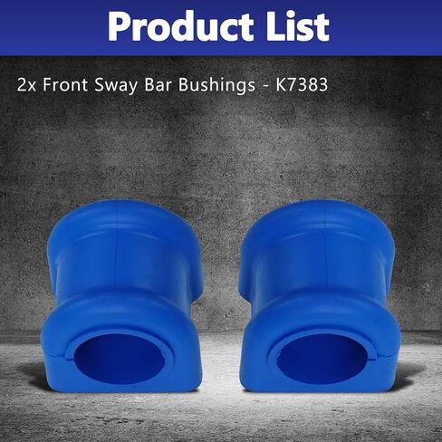 Sway Bar Bushings K7383, Stabilizer Link Sway Bar End Bushings Kits Compatible With Dodge Dakota Ram 1500 2500 3500 Durango Chrysler Aspen 33 or 34mm in Saudi Arabia