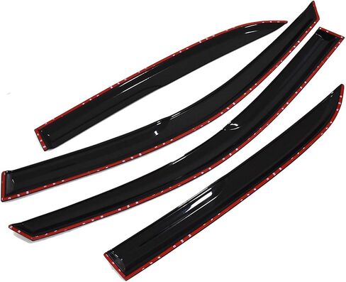 Window Visors Sun Rain Guards Window Deflectors 4PCS Replacement for Accord 4 Door Sedan 2003-2007 Black in Saudi Arabia