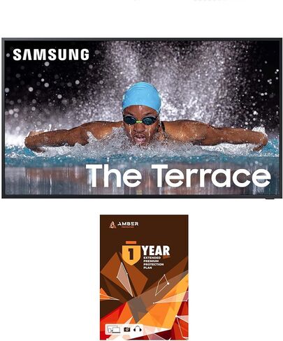 SAMSUNG QN55LST7TA The Terrace 55 Inch Outdoor-Optimized QLED 4K UHD Smart TV with an Additional 2 Year Extended Amber Protection (2020) in Saudi Arabia