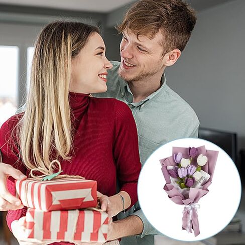 مجموعات الكروشيه المختلطة من INFUNLY للمبتدئين، مجموعات كاملة من باقة الزهور من الكروشيه للبالغين المبتدئين مع تعليمات ودروس فيديو، مجموعة أدوات الكروشيه هدية لعيد الأم وعيد ميلاد الزفاف in Saudi Arabia