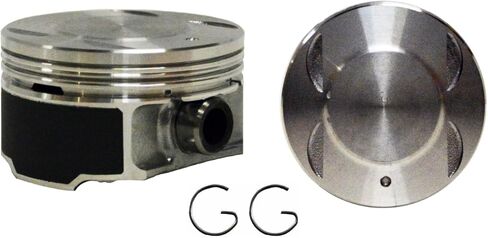 مجموعة من 6 مكابس علوية على شكل قبة لـ 00-09 Ford/Jaguar/Mazda 3.0L/181 Duratec -P5002(6) | .75 ملم (.030 كبير الحجم) | قطر التجويف 89.75 ملم in Saudi Arabia
