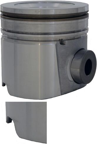Set of 6 Dish Top Pistons for 07-17 Chrysler/Dodge/Ram Cummins 6.7L/408 | Standard Size | 4.213in. Bore Diameter in Saudi Arabia