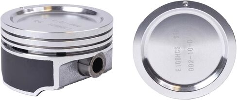 مجموعة من 4 مكابس ذات طبق عالي الضغط لـ 92-97 GM/Chevrolet 2.2L/134 | 1.00 ملم (.040 كبير الحجم) | قطر التجويف 90.00 ملم in Saudi Arabia
