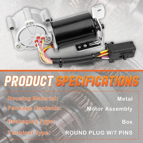 600-907 4WD Transfer Case Motor Fit for Chevrolet Silverado 2500 HD 2500 3500 2001-2002 | Fit for GMC Sierra 2500 HD 2500 3500 2001-2002,OE# 12478096, 48-104, A401420 in Saudi Arabia