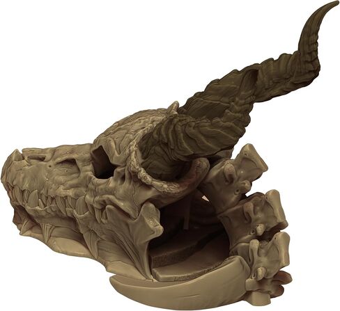 Dragon Skull Dice Tower – with Detachable Horn Dice Holders in Saudi Arabia