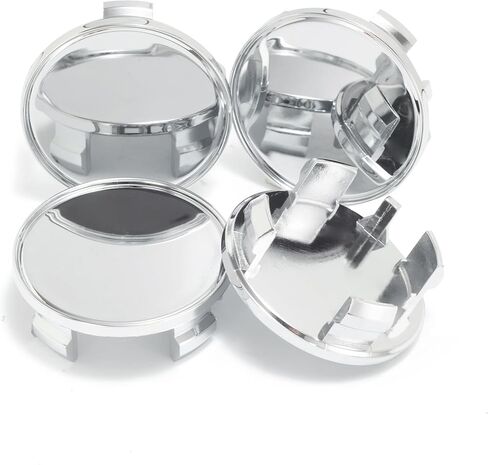 4Pcs 3.31in / 84mm Car Wheel Center Caps for 6030K85 CLG325 Chrome Outer 3.31 in, Inner 3.13 in Snap-On Hub Caps in Saudi Arabia