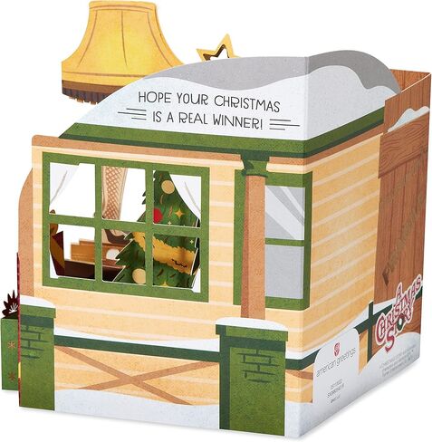American Greetings Magic Moments A Christmas Story Pop Up Christmas Card (A Real Winner) in Saudi Arabia