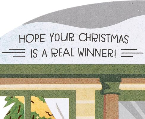 American Greetings Magic Moments A Christmas Story Pop Up Christmas Card (A Real Winner) in Saudi Arabia
