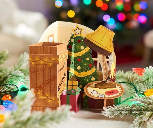 American Greetings Magic Moments A Christmas Story Pop Up Christmas Card (A Real Winner) in Saudi Arabia