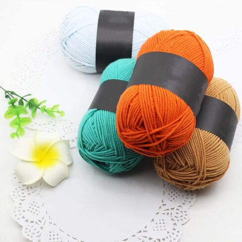 Jumbo White Yarn - 1 Pack of 396g/14oz - Acrylic - 4 Medium (Worsted) - 744 Yards - Knitting/Crochet in Saudi Arabia