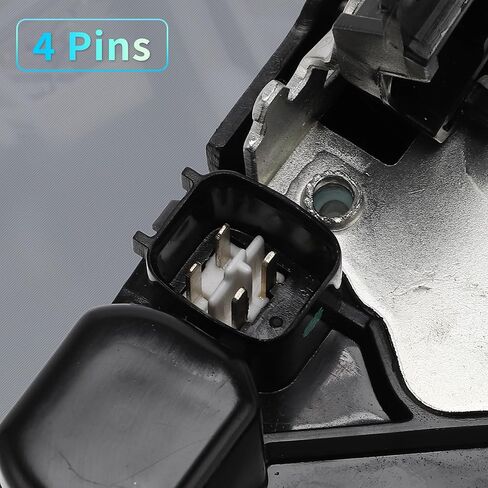 X AUTOHAUX Replacement Front Right Passenger Side Power Door Lock Actuator Motor for Jeep Grand Cherokee 99-04 Door Latch Actuator Assembly No.55135606AB Black in Saudi Arabia