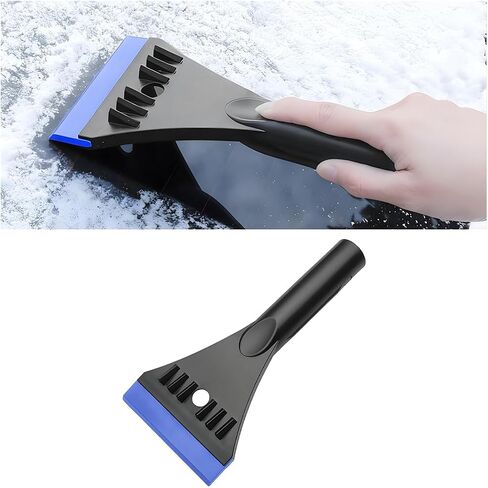 Car Windshield Ice Scraper, Vehicle Window Snow Sweeper to Remove Ice, Frost, Automotive Windshield Frost Removal Tool with Ergonomic Handle, Universal for Truck SUV Van (Blue) in Kuwait