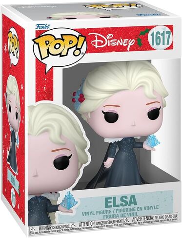 Funko Pop! Disney: Princess Holiday - Elsa - Frozen - Collectable Vinyl Figure - Gift Idea - Official Merchandise - Toys for Kids & Adults - Disney/Pixar Fans - Model Figure for Collectors and Display in Saudi Arabia
