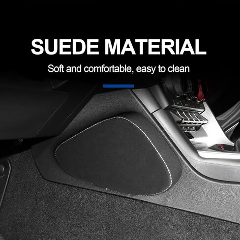 KUNGKIC for Toyota GR86 Subaru BRZ 2022 2023 2024 2025 Soft Knee Cushion Car Knee Leg Pillow Pad for Driver Seat & Passenger Seat Automotive Interior Accessories 9002 Color Italian Suede in Saudi Arabia