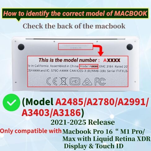 Compatible with MacBook Pro 14 inch Case 2021-2025 Release A3401 A3112 A3185 A2918 A2992 M2 A2779 A2442 M1 Pro/Max, Plastic Laptop Hard Case, Composition Book in Saudi Arabia