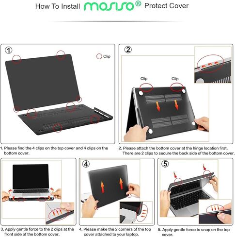 حافظة MOSISO متوافقة مع جهاز MacBook Pro مقاس 14 بوصة إصدار 2021 2022 A2442 M1، حقيبة متعددة الوظائف وغطاء صلب من البلاستيك وغطاء حماية للوحة المفاتيح وشاشة وحقيبة تخزين، أخضر المن in Saudi Arabia