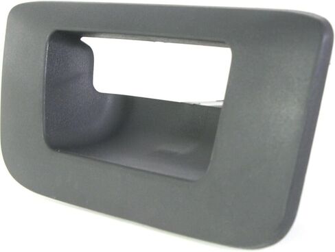 إطار مقبض الباب الخلفي مزخرف باللون الأسود لسيارة Chevy for Silverado 1500 2007-2013 لـ Silverado 2500HD/3500HD 2007-2014، لـ GMC لـ Sierra 1500 2007-2013 لـ Sierra 2500HD/3500HD 2007-2014 in Saudi Arabia
