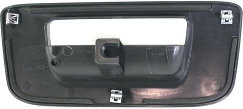 إطار مقبض الباب الخلفي مزخرف باللون الأسود لسيارة Chevy for Silverado 1500 2007-2013 لـ Silverado 2500HD/3500HD 2007-2014، لـ GMC لـ Sierra 1500 2007-2013 لـ Sierra 2500HD/3500HD 2007-2014 in Saudi Arabia