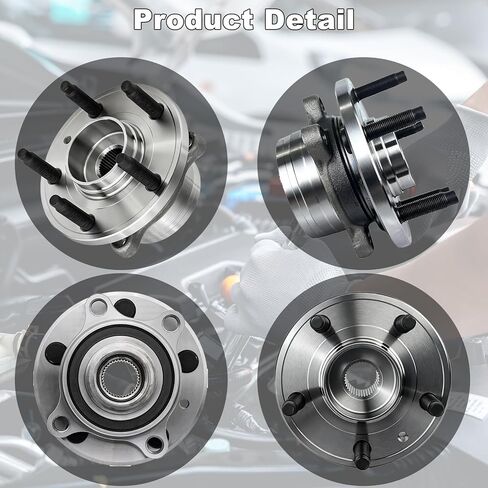512460 Pair 2 Front or Rear Wheel Hub & Bearing Assembly for 2011-2019 Ford Explorer, 2013-2019 Ford Police Interceptor Utility in Kuwait