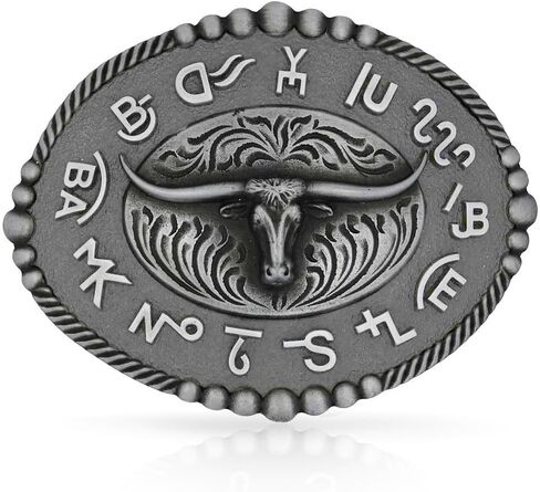 Montana Silversmiths Longhorn Legend Filigree - Acc Buckle in Kuwait