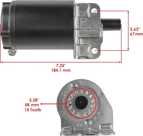 كاتب كالتريك متوافق مع جون ديري 16 16Hp Lt166 Lt170 Ltr166 بريجز وستراتون Sst16 سبين ستير جون ديري / M143512 / 691564/844717 / 693469/808106 in Saudi Arabia