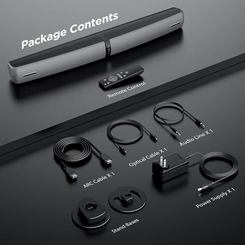 شريط صوت سلكي لسطح المكتب، شريط صوت صغير، شريط صوت يعمل بمنفذ USB in Kuwait