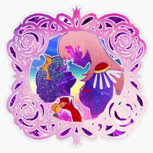 ملصق فينيل مغناطيسي من MAGNET Stardust وبريق Anthy وUtena مغناطيس 5 بوصة in Saudi Arabia