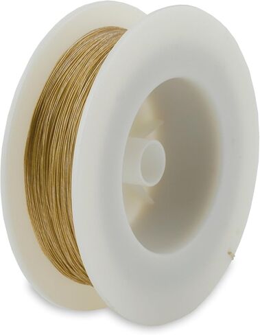 Beadalon 19-Strand 0.018" (0.46 mm) 30 ft (9.1 m) Silver Color Bead Stringing Wire in Saudi Arabia