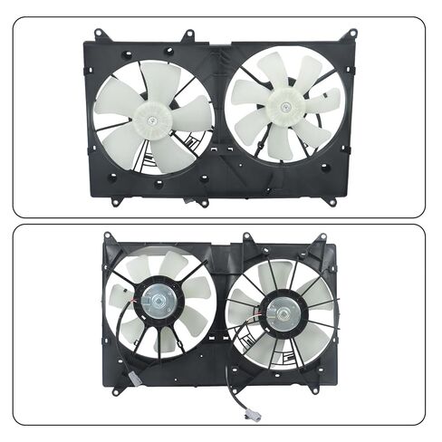 munirater Radiator Cooling Fan Iron Replacement for High-Lander 2001-2003 Replacement for RX300 2001-2003 in Saudi Arabia