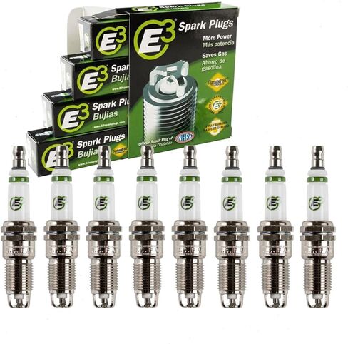 8 قطع E3 شمعات الإشعال متوافقة مع شيفروليه سيلفرادو 1500 4.8L 5.3L 6.0L 6.2L V8 1999-2013 in Saudi Arabia