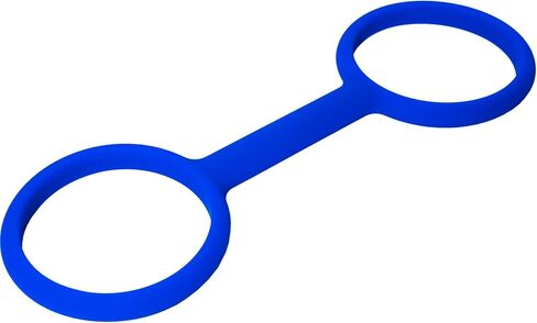 Halloween Police Style Costume Prop - Realistic Silicone Handcuffs Toys in Saudi Arabia