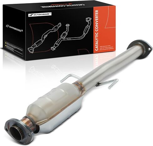 مجموعة المحول الحفاز الخلفي A-Premium متوافقة مباشرة مع Toyota Tacoma 1999 2.4L, Tacoma 2000-2004 2.4L 2.7L, E.P.A. متوافق in Saudi Arabia