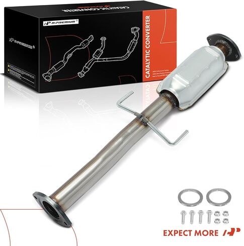 مجموعة المحول الحفاز الخلفي A-Premium متوافقة مباشرة مع Toyota Tacoma 1999 2.4L, Tacoma 2000-2004 2.4L 2.7L, E.P.A. متوافق in Saudi Arabia