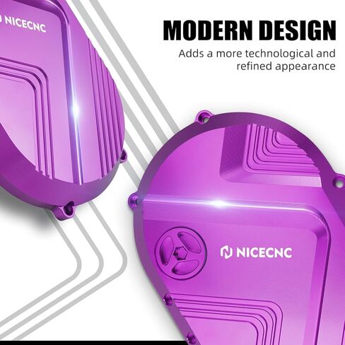 NICECNC Red Right Motor Cover Guard Compatible with Stark VARG MX/EX 2024-2025, CNC Precision Machining,Rugged T6061 Aluminum, Anodized&Thicker for Ultimate Protection,Off-Road Seekers Enthusiasts in Saudi Arabia