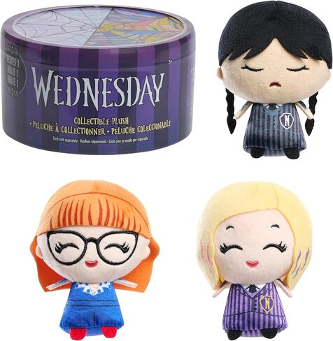 Just Play Wednesday Collectible Mini 3.5 inch Plush 2-Pack, 8 Characters to Collect, Kids Toys for Ages 3 Up in Saudi Arabia