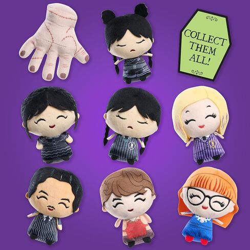 Just Play Wednesday Collectible Mini 3.5 inch Plush 2-Pack, 8 Characters to Collect, Kids Toys for Ages 3 Up in Saudi Arabia