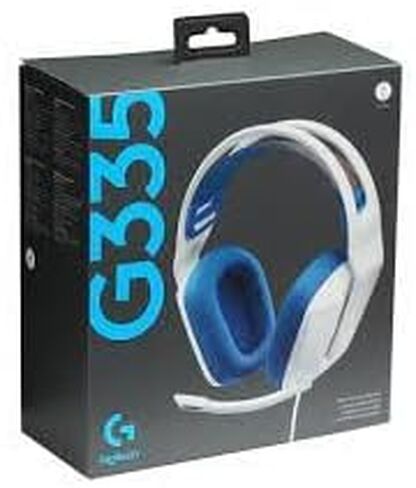 سماعة الألعاب اللاسلكية لوجيتك G535 لايت سبيد، التوصيل والتشغيل، اتصال USB - أبيض (متجدد) in Saudi Arabia