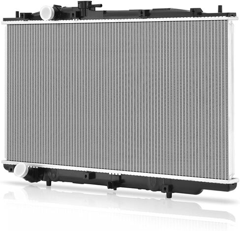 DWVO Radiator Complete Radiator Compatible with 1999 2000 2001 2002 2003 2004 Odyssey Aluminum Radiator, ENG J35A1/J35A4, 19010P8FA51 in Kuwait