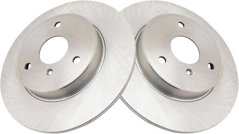 Front Brake Rotor Set Solid Compatible with 2008-2015 Smart Fortwo in Saudi Arabia