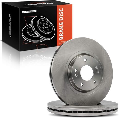 A-Premium 12.60 inch (320mm) Front Vented Disc Brake Rotors Compatible with Select Kia Models - Sedona 2015-2021, 2-PC Set in Saudi Arabia